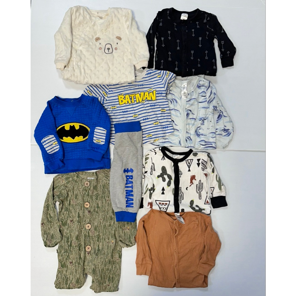 Lot of 9 Items Baby Boy 6-9 & 9-12 Months Assorted Clothing Bundle - Picture 13 of 14